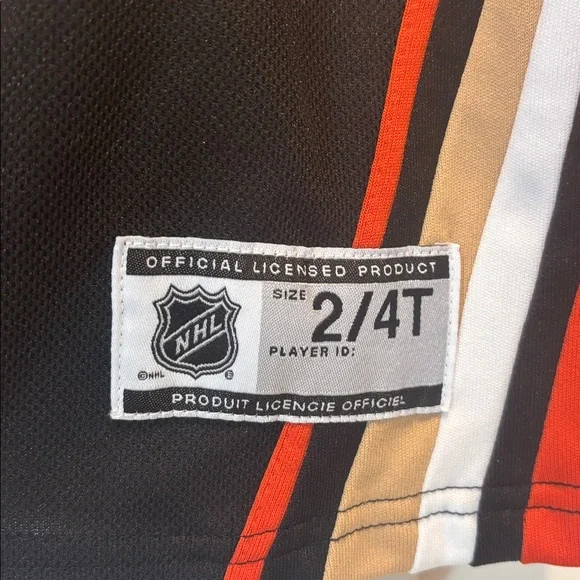 Anaheim Ducks NHL Kids Jersey 2T/4T - Picture 2 of 6